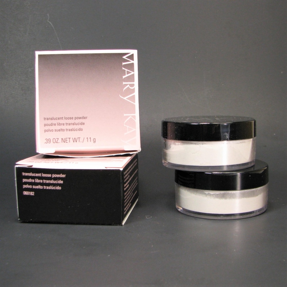 2 Mary Kay Translucent Loose Powder Clear